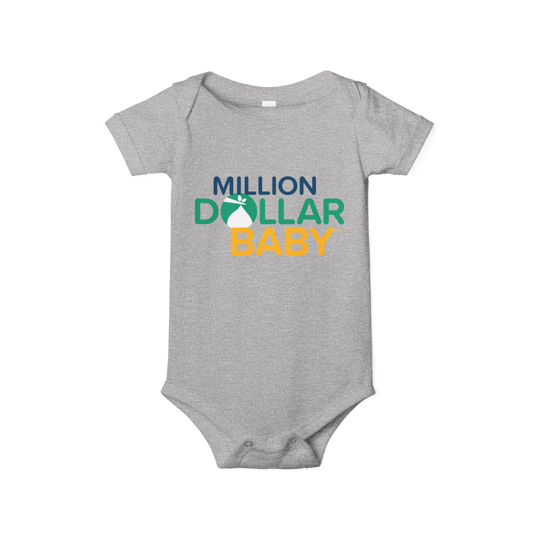 Million Dollar Baby Infant One Piece - Cute Baby Bodysuit for Newborns and Toddlers