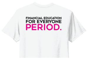 WealthWave Financial Education for Everyone PERIOD - Pink